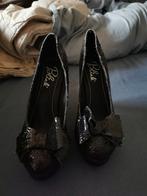 Schoenen ballerina mocassins retro vintage alternatief hak, Ophalen of Verzenden, Zo goed als nieuw