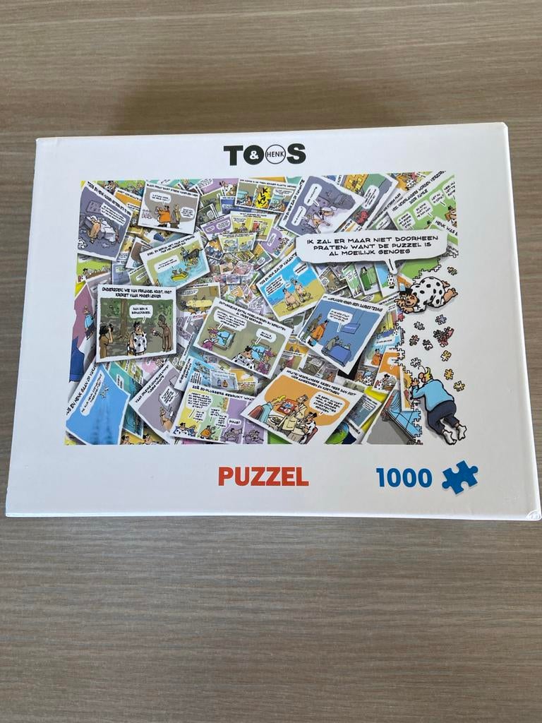 Toos & Henk Puzzel 1000 stukjes, Ophalen, 500 t/m 1500 stukjes, Nieuw, Legpuzzel