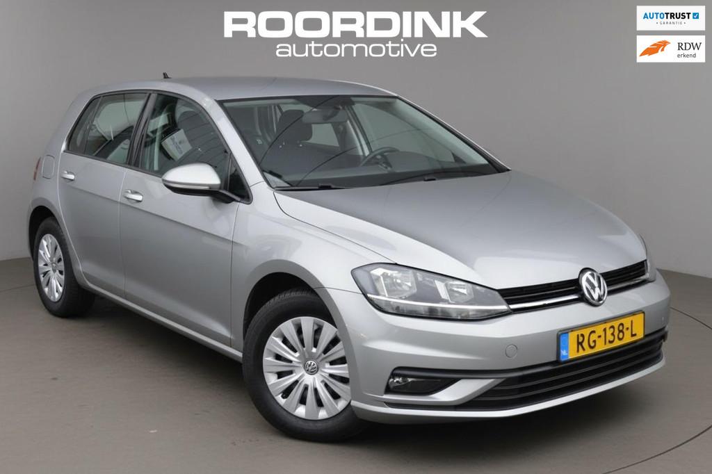 Volkswagen Golf 1.0 TSI|Airco|Cruise|Carplay|Navi|NAP, Stof, Gebruikt, Origineel Nederlands, Bedrijf