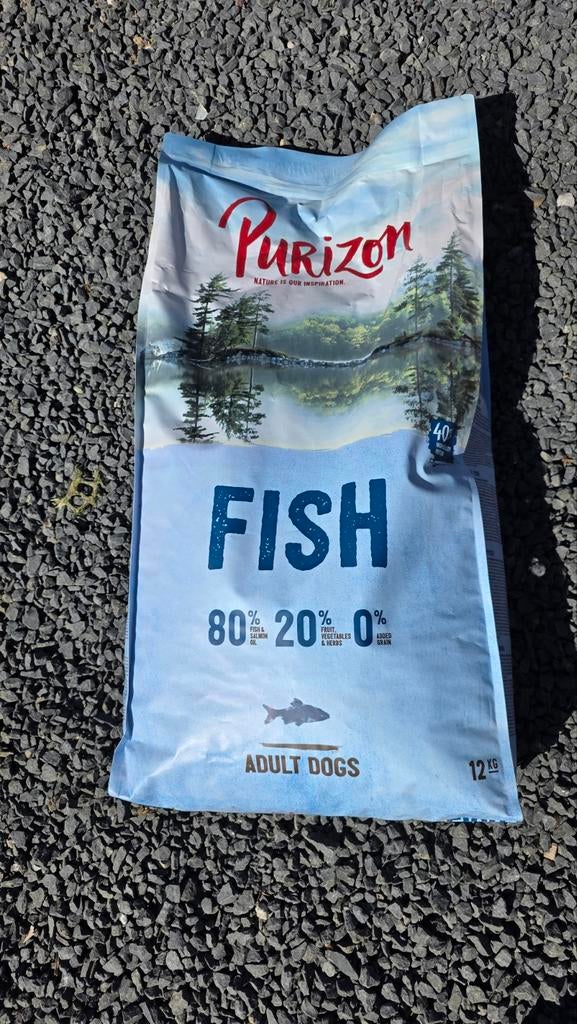 2x 12kg Vis Adult - Graanvrij Hondenvoer, Ophalen, Hond