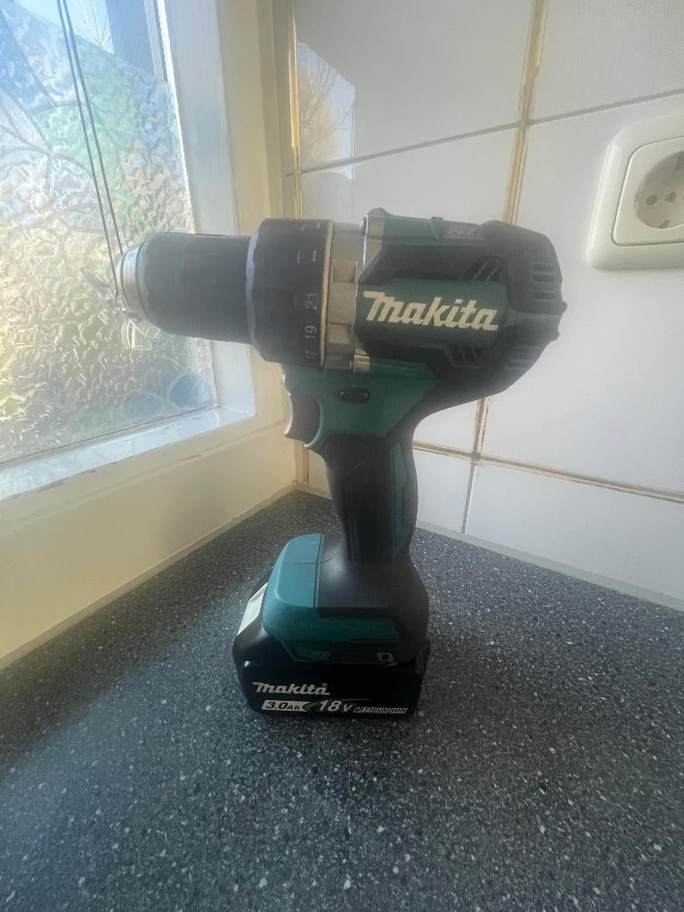 makita DDF484 boor-schroefmachine 18 v- inc.accu, Doe-het-zelf en Verbouw, Gereedschap | Boormachines, Ophalen of Verzenden, Boor- en Schroefmachine
