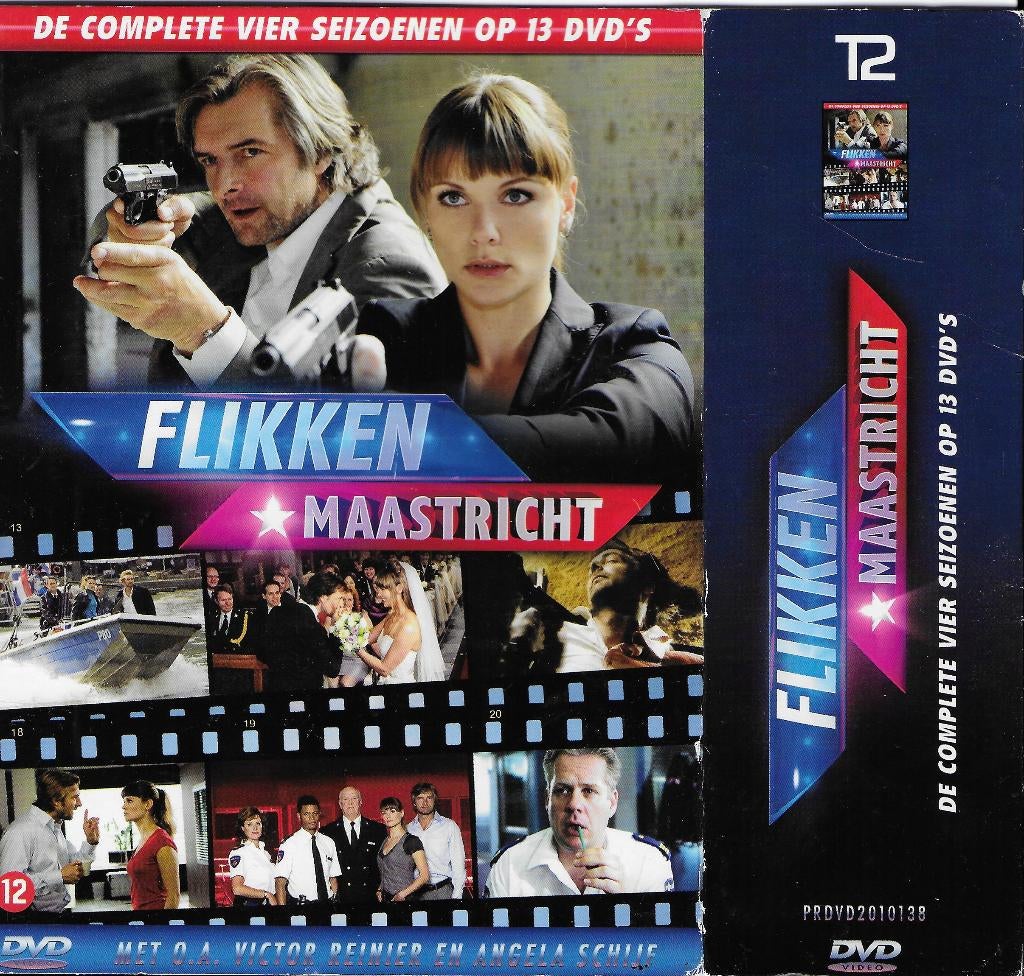 Dvd serie flikken seizoen 1 tot en met 4 op 13 dvd's, Vanaf 16 jaar, Ophalen of Verzenden, Zo goed als nieuw, Actiethriller