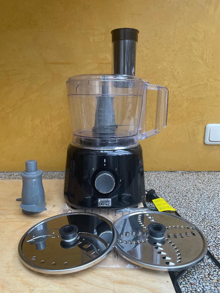 Jamie Oliver keukenmachine, Witgoed en Apparatuur, 2 snelheden, Ophalen of Verzenden, Zo goed als nieuw, 2 tot 3 liter