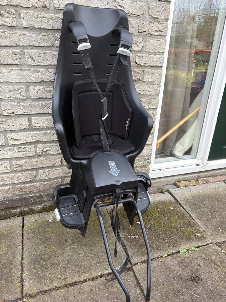 Fietsstoeltje bobike stangbevestiging, Fietsen en Brommers, Fietsaccessoires | Fietsstoeltjes, Ophalen of Verzenden, Gebruikt