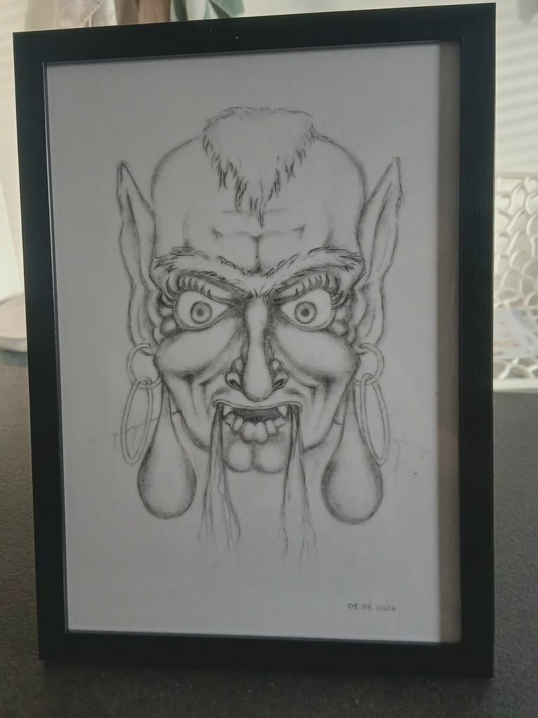 Efteling tekening Fata Morgana, Verzamelen, Efteling, Ophalen of Verzenden, Nieuw, Overige typen