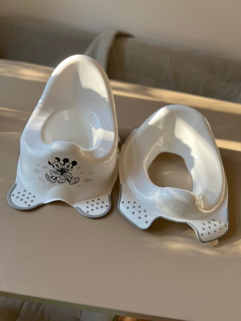 Mickey Mouse Potje en Toiletverkleiner Set, Ophalen, Zo goed als nieuw