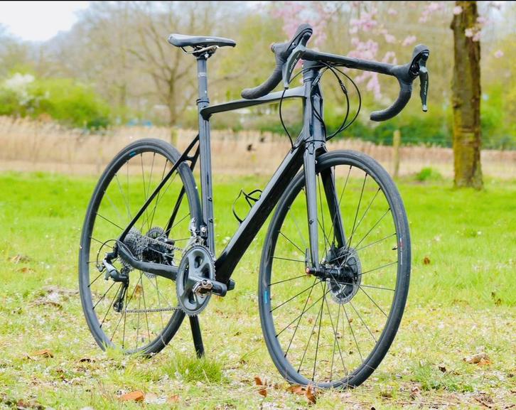 Carbonfiber racefiets, Fietsen en Brommers, Fietsen | Racefietsen, Zo goed als nieuw, Overige merken, Meer dan 20 versnellingen