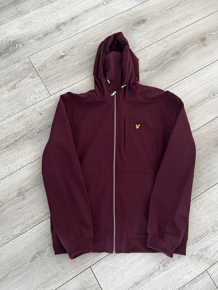 Lyle & Scott softshell jas Bordeaux rood XL zo goed als nieu, Kleding | Dames, Jassen | Zomer, Zo goed als nieuw, Maat 46/48 (XL) of groter