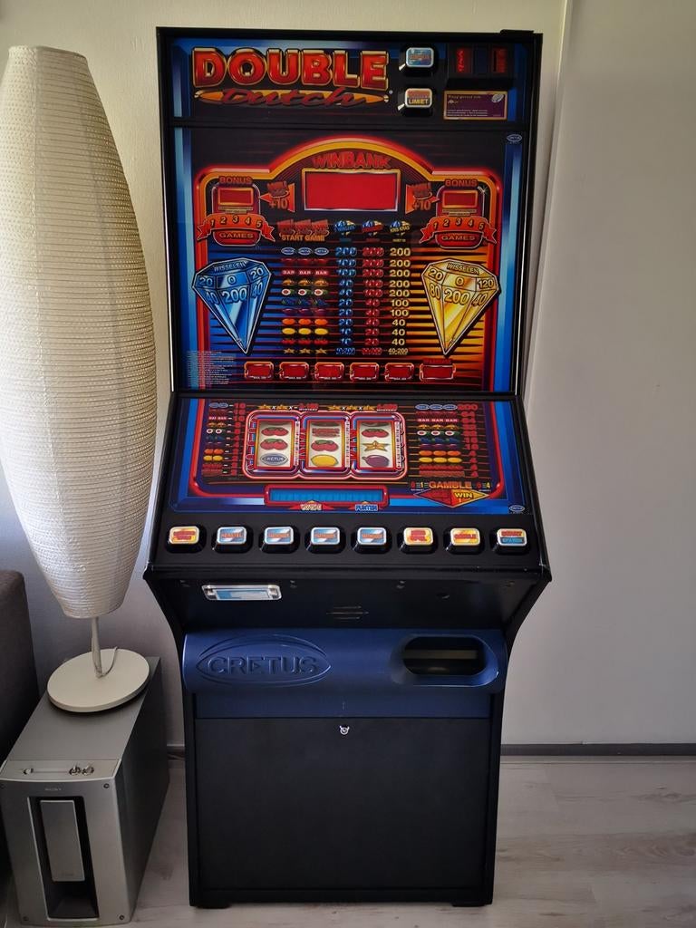 Double Dutch gokkast, Euro, Ophalen, Gebruikt