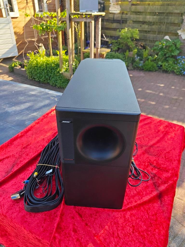 Bose Acoustimass 15 met kabels, Ophalen of Verzenden, 70 watt of meer, Overige merken, Overige spelers