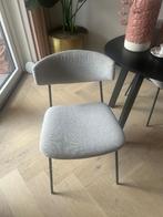 6 mooie eetkamerstoelen van By-Boo, Huis en Inrichting, Stoelen, Ophalen, Zo goed als nieuw, Stof, Grijs