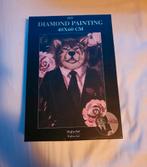 DIY Diamond Painting Wolf in Pak 40x60 CM, Ophalen of Verzenden
