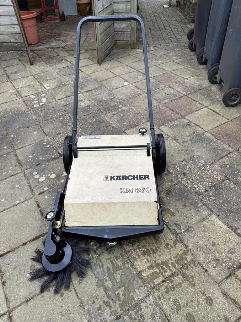 Kärcher KM 650 Veegmachine - Handbediend, Tuin en Terras, Veegmachines, Ophalen, Gebruikt
