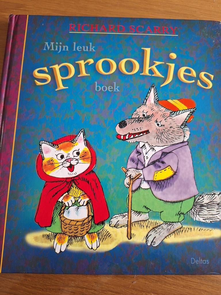Richard Scarry - Mijn leuk sprookjesboek, Boeken, Ophalen of Verzenden, Zo goed als nieuw, Richard Scarry