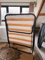 Comfortabel opklapbed - Ideaal voor logees, Ophalen, Gebruikt, Eenpersoons, Zwart