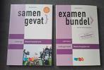 Examenbundel en Samengevat Maatschappijkunde VMBO, Ophalen of Verzenden, Zo goed als nieuw, MBO, Onbekend