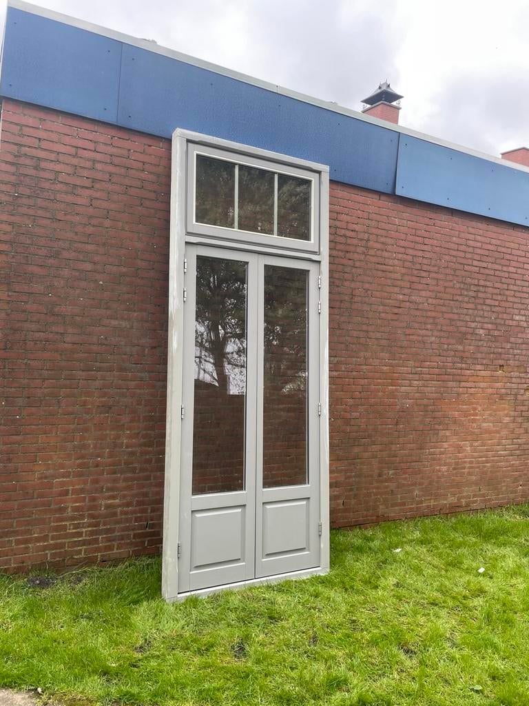 Nieuwe hardhouten openslaande deuren, Ophalen, Nieuw, Buitendeur, Hout