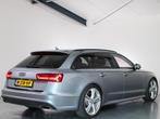 Audi A6 Avant 1.8 TFSI S-line 190PK, Black optik, Trekhaak,, Lichtsensor, Leder, 93 €/maand, 1700 kg