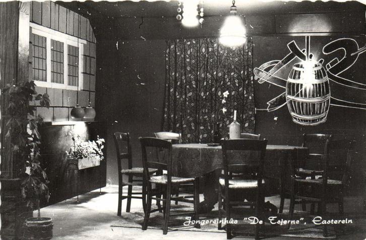 Jongereinhus De Tsjerne, Easterein - interieur - ongelopen, Verzamelen, Ansichtkaarten | Nederland, Ongelopen, Noord-Brabant, Voor 1920