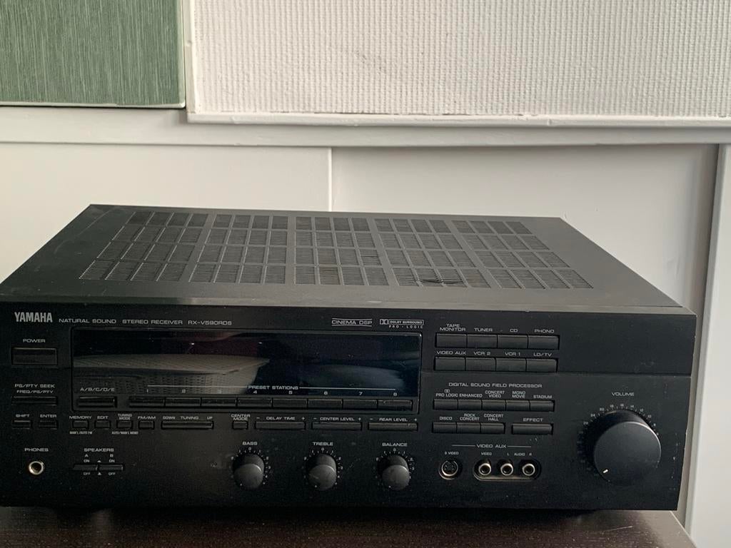 Yamaha RX-V590RDS Natural Sound Stereo Receiver, Audio, Tv en Foto, Versterkers en Receivers, Yamaha, Ophalen of Verzenden, Zo goed als nieuw