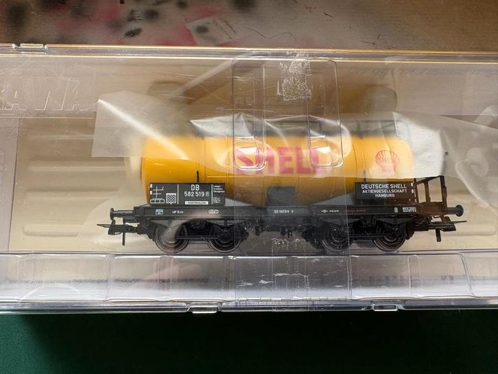 Brawa Kesselwagen Bauart Krupp Shell (47040), Hobby en Vrije tijd, Modeltreinen | H0, Nieuw, Wagon, Gelijkstroom, Overige merken