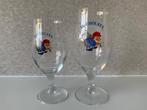 Mc Chouffe glas klein en groot, Ophalen of Verzenden, Zo goed als nieuw, Glas of Glazen, Duvel