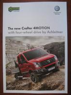 Volkswagen The new Crafter 4Motion with four-wheel drive, Ophalen of Verzenden, Nieuw, Volkswagen