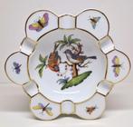 Herend dikke hexagonale asbak Rothschild Bird decor., Antiek en Kunst, Antiek | Porselein, Ophalen of Verzenden