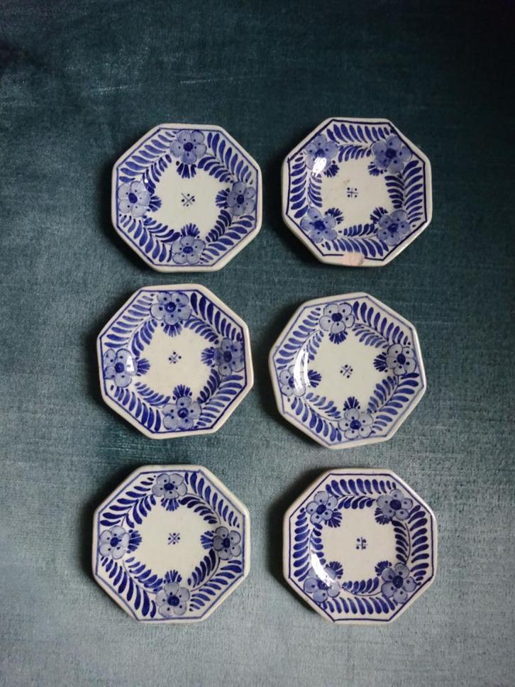 Kunstaardewerkfabriek Quo Vadis, Delfts Gouda schaaltjes, Antiek en Kunst, Antiek | Servies los, Ophalen of Verzenden