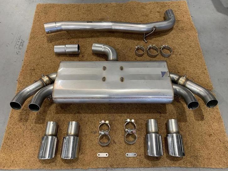 Milltek Catback uitlaatsysteem uitlaat - Audi S3 8V 13-18, Auto diversen, Tuning en Styling, Ophalen of Verzenden