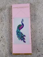 Diamond Painting Banner met pauw, Ophalen of Verzenden, Nieuw, Materiaal