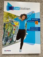 Taalblokken Nederlands leerwerkboek 3F Malmberg, Nederlands, Ophalen of Verzenden, Zo goed als nieuw