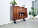 Vintage highboard wandkast Topform jaren 50/60 pallisander, Ophalen, Gebruikt, 150 tot 200 cm, 25 tot 50 cm