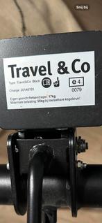 ANWB Fietsendrager - Travel & Co Black, Auto diversen, Fietsendragers, Ophalen of Verzenden, 2 fietsen, Gebruikt, Trekhaakdrager