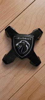 Peugeot Wieldoplogo Naafdop Zwart 9848313880, Ophalen of Verzenden, Nieuw