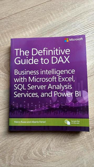 The Definitive Guide to DAX beschikbaar voor biedingen