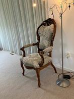 Antieke stoel, Rococo, Gebruikt, Hout, Eén