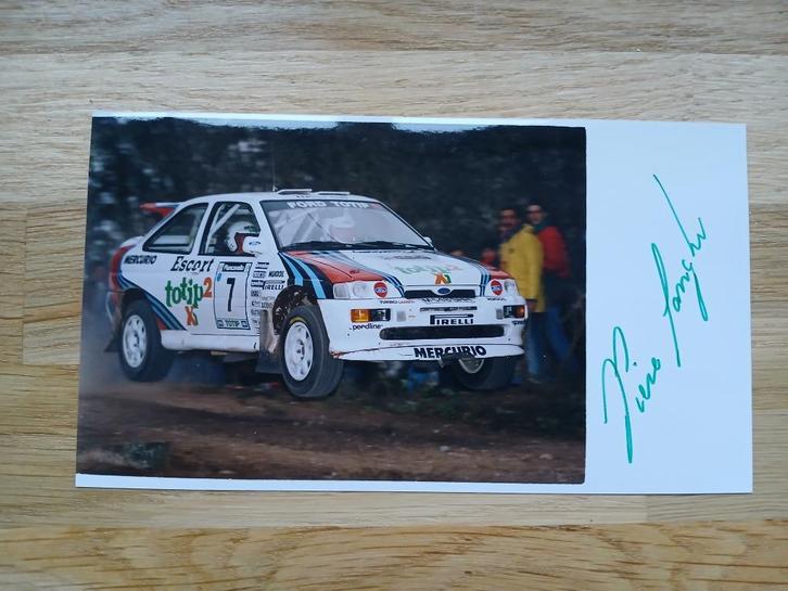 PIERO LONGHI      rallye, Boeken, Auto's | Folders en Tijdschriften, Zo goed als nieuw, Ford, Ophalen of Verzenden