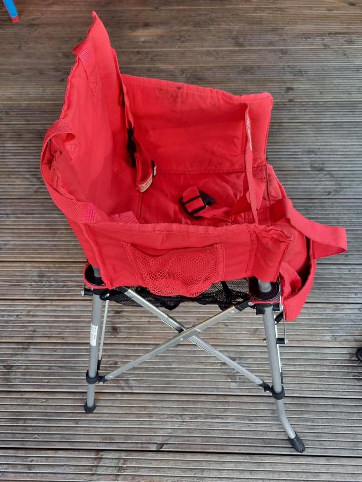 Opvouwbare Kinderstoel - Ideaal voor Onderweg!, Kinderen en Baby's, Kinderstoelen, Zo goed als nieuw, Inklapstoel, Afneembaar eetblad