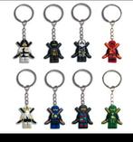 8 ninjago sleutelhangers, Ophalen of Verzenden, Nieuw