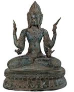 Bronzen beeld van Trimukha Avalokiteshvara