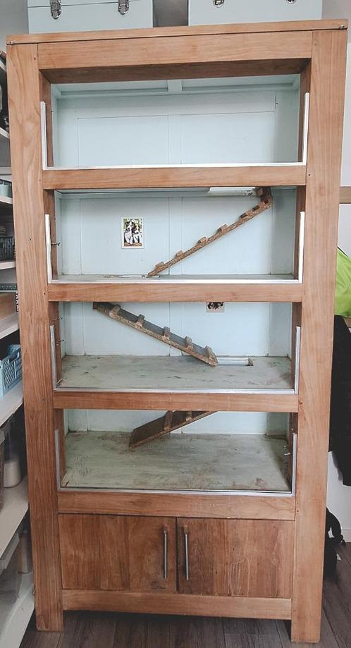 Cavia flat, Dieren en Toebehoren, Knaagdieren en Konijnen | Hokken en Kooien, Gebruikt, Hok, 90 cm of meer, 75 tot 110 cm, Cavia