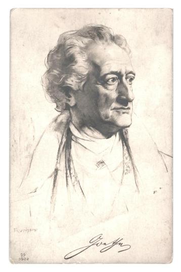 979494	Goethe 	Nette oude kaart Onbeschreven          beschikbaar voor biedingen