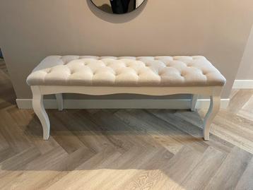 Halbank/voetenbank/gangbank 110x48cm in zeer goeie staat. beschikbaar voor biedingen