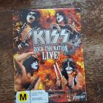 Kiss rock the nation DVD, Alle leeftijden, Verzenden, Zo goed als nieuw, Boxset