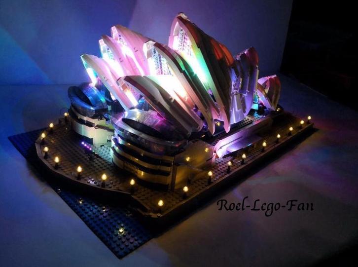 Verlichtingsset voor 10234 Sydney Opera LED verlichting, Kinderen en Baby's, Speelgoed | Bouwstenen, Nieuw, Overige merken, Ophalen of Verzenden