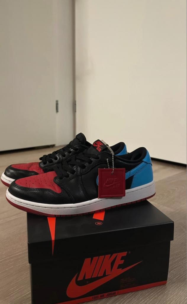Air Jordan 1 Low OG WMNS US10.5, Kleding | Dames, Schoenen, Gedragen, Sneakers of Gympen, Zwart, Ophalen of Verzenden