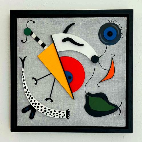 3D schilderij “Sea Life”, Antiek en Kunst, Kunst | Schilderijen | Modern, Ophalen of Verzenden