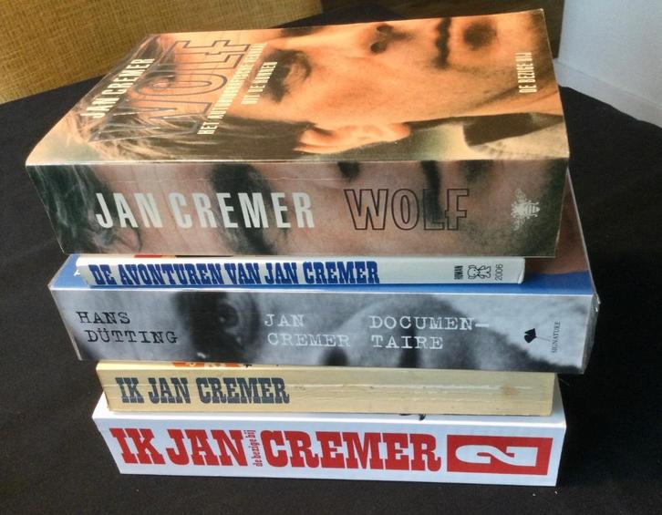 Jan Cremer diverse titels o.a. Wolf, Documentaire…, Boeken, Literatuur, Zo goed als nieuw, Ophalen of Verzenden