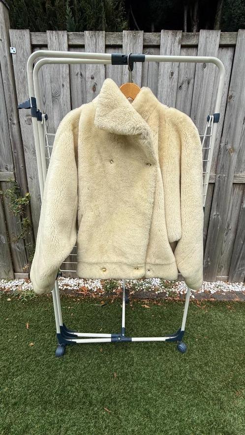 Vintage Furséttex Paris Shearling Jas – Made in France, Kleding | Dames, Jasjes, Kostuums en Pakken, Gedragen, Jasje, Maat 36 (S)